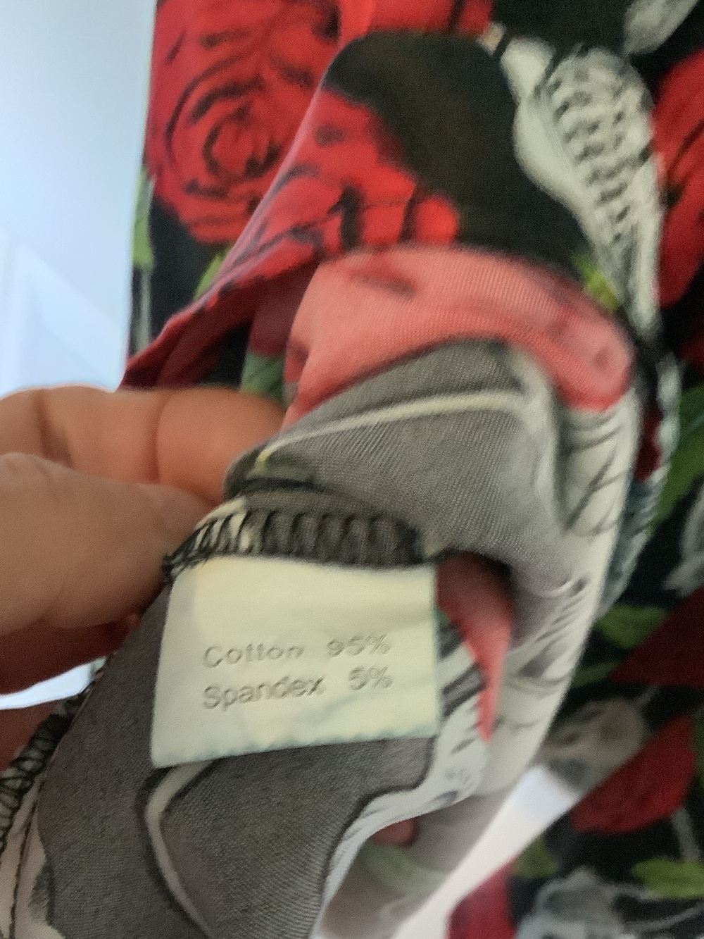Vintage Style Rockabilly Fit-and-Flare Skull & Rose Dress - Picture 9 of 9